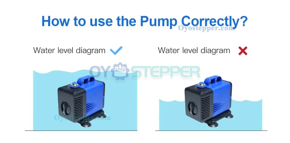 80W 220V 3500L/H CNC Spindle Motor Water Pump for Water Cooled Spindle Motor